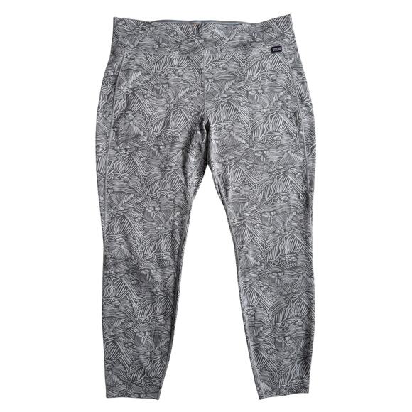 Patagonia Capilene Midweight Bottoms Baselayer Performance Outdoors Hiking - Picture 1 of 6